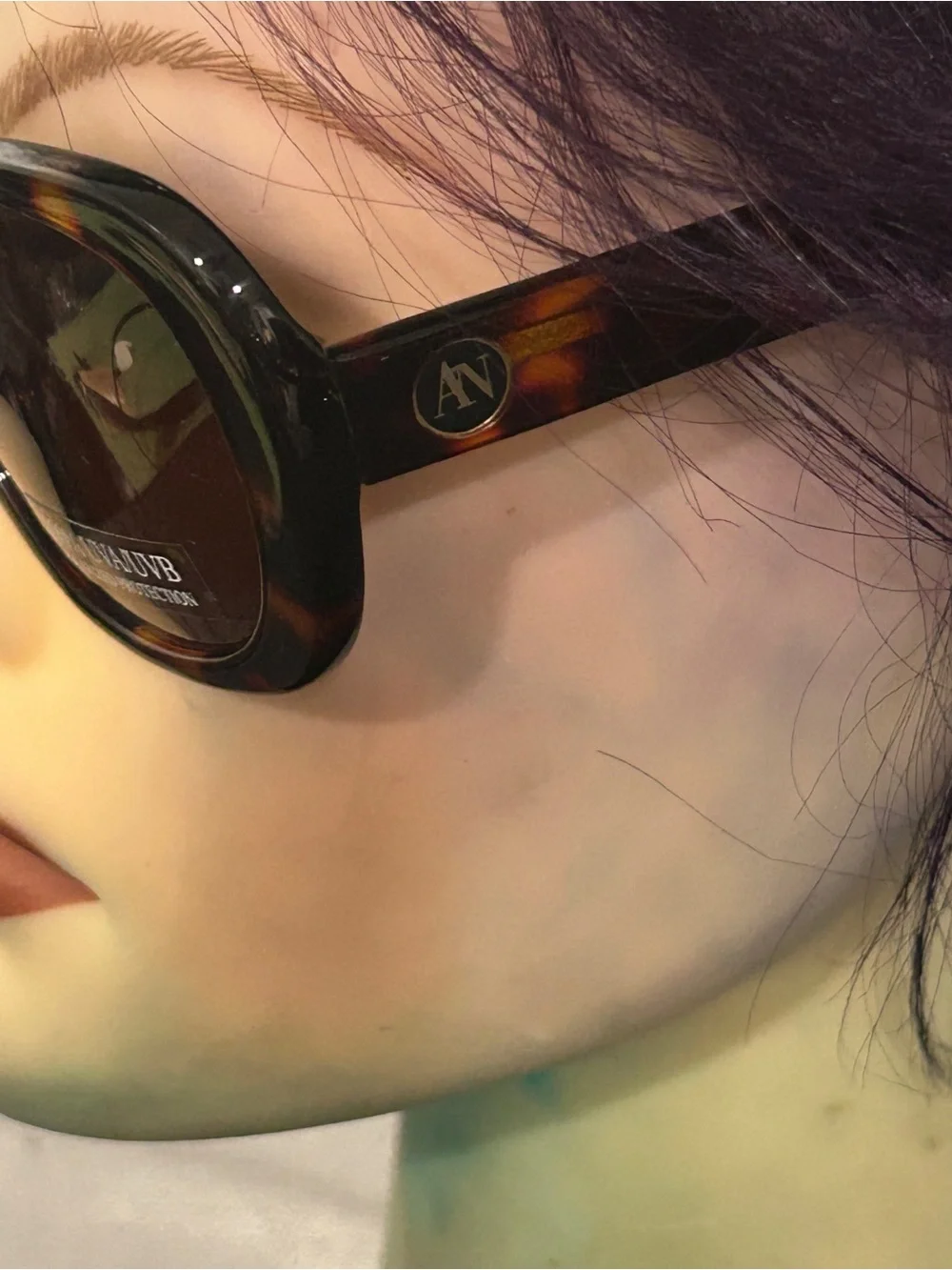 Tortoiseshell Women's Sunglasses with Brown Lenses
